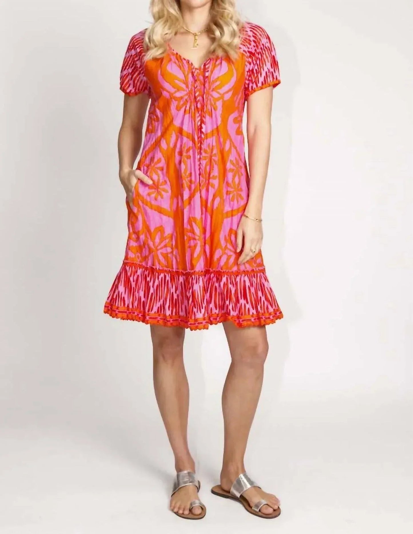 Lula Life Sorrento gerafftes Kleid