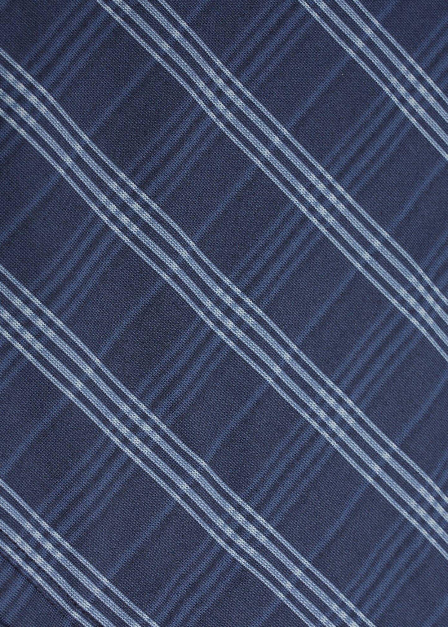 Stretch Plaid Quarter Zip Mid-layer Top