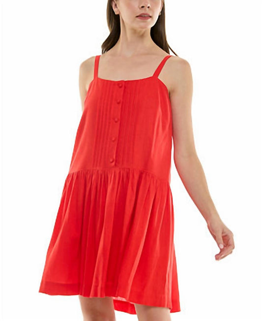 Women's Drop Waist Sleeveless Dress
