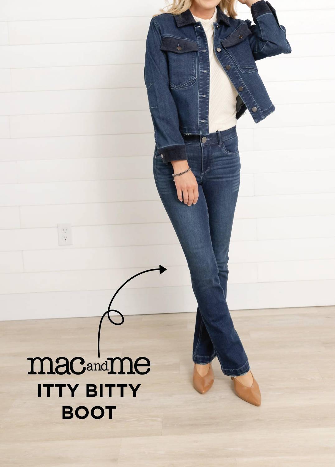 Bitty Bootcut Jeans