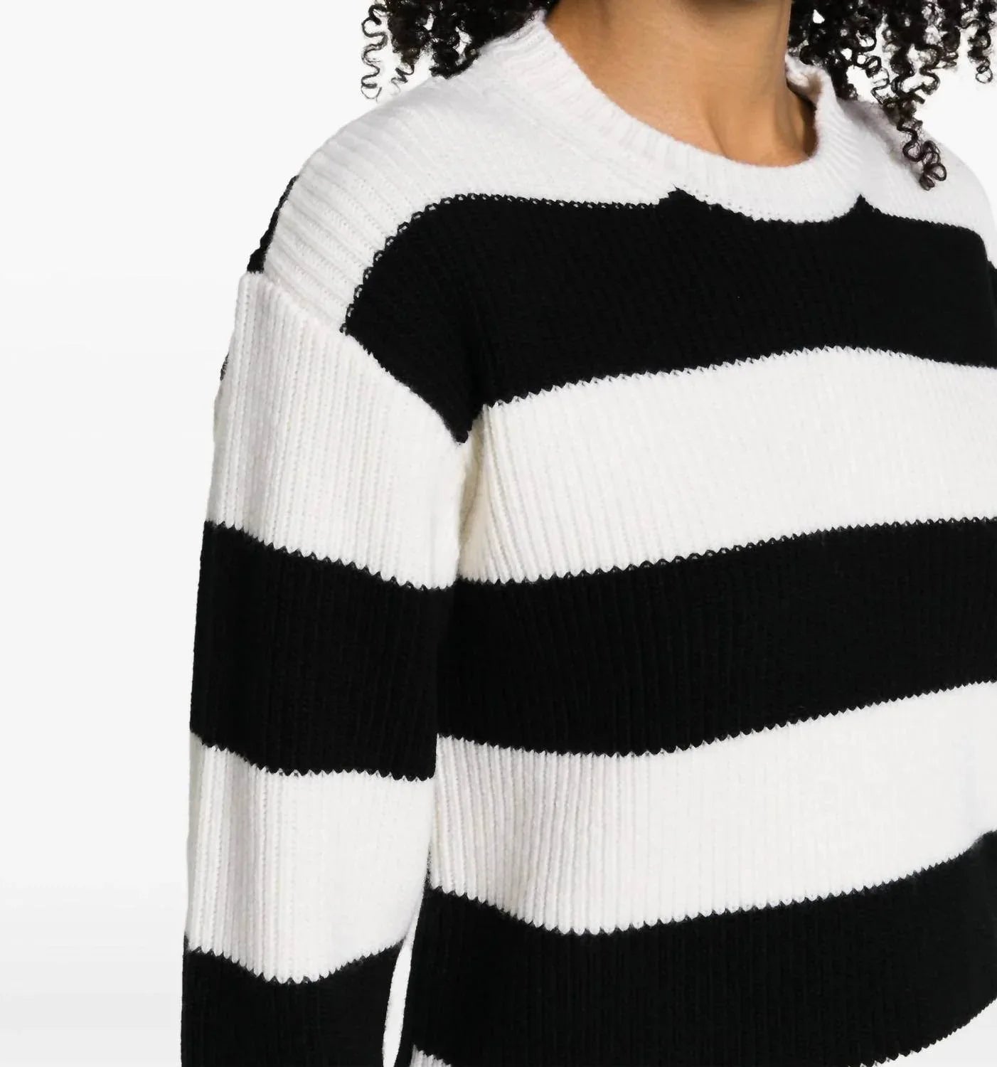 Striped Virgin Wool Jumper