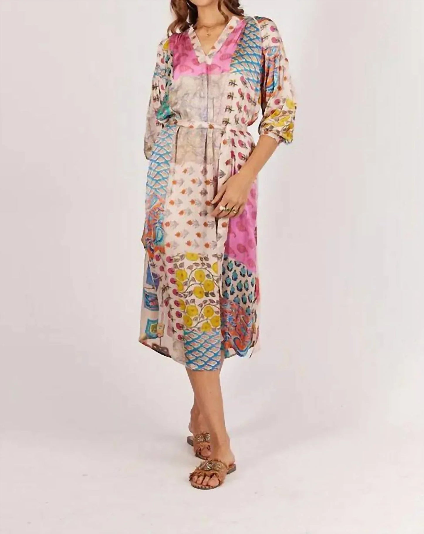Chinois Midi-Kleid