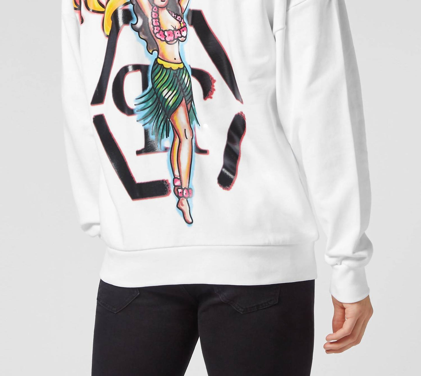 Herren-Pullover mit Grafikdruck