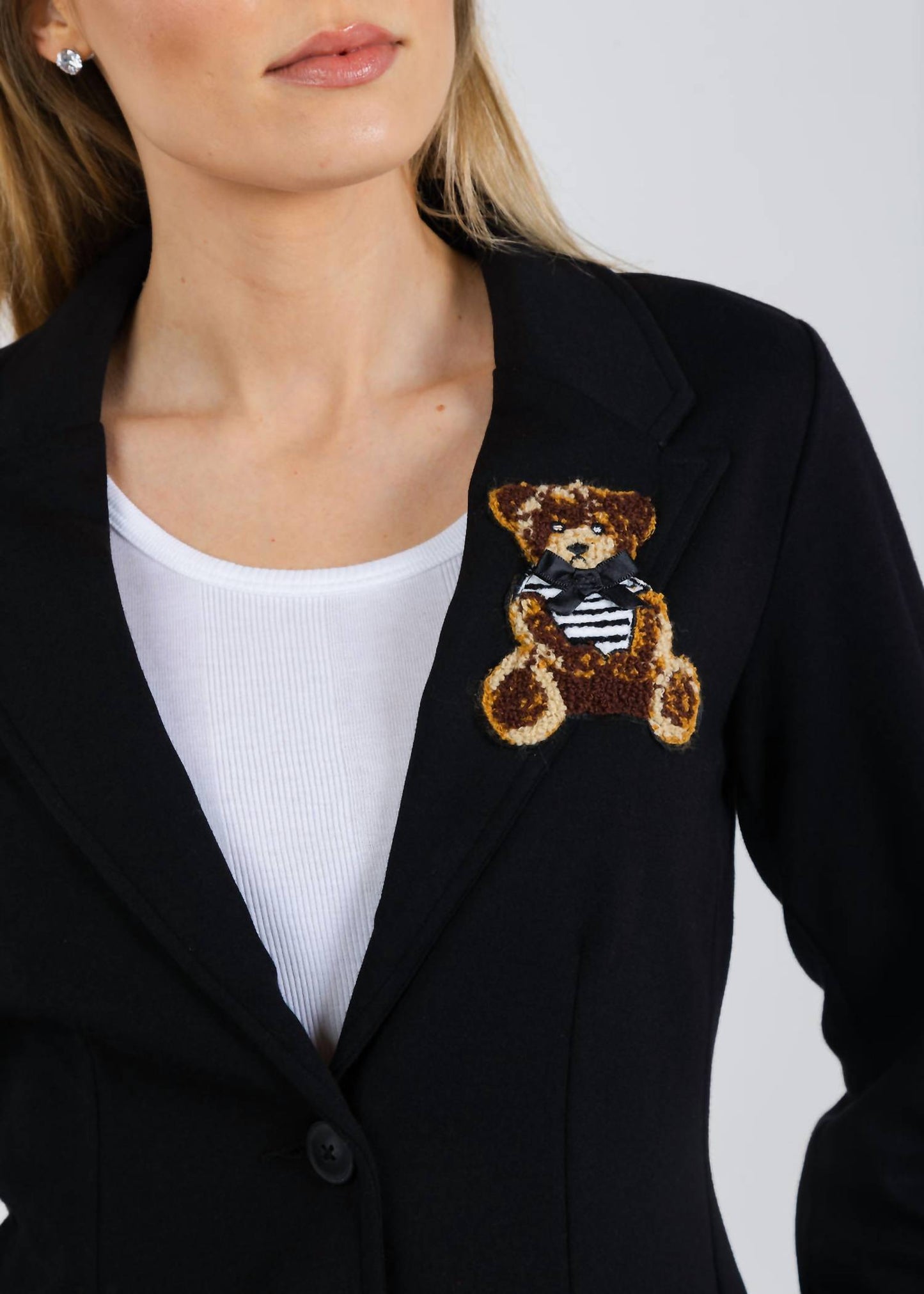 Bären-Patch-Blazer