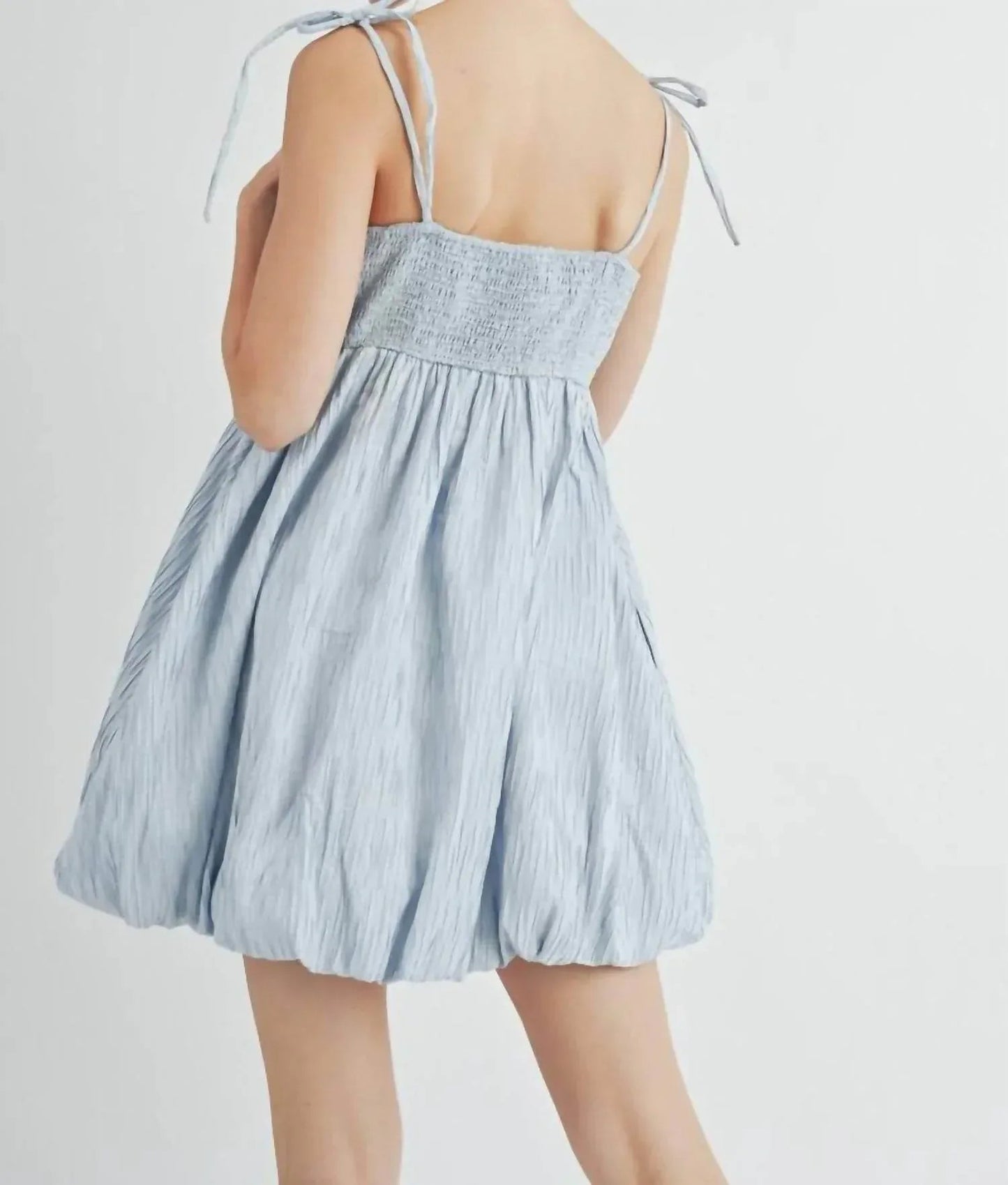 Rosetten-Minikleid