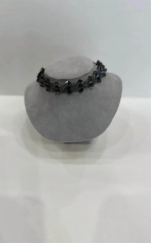 Crystal beaded choker