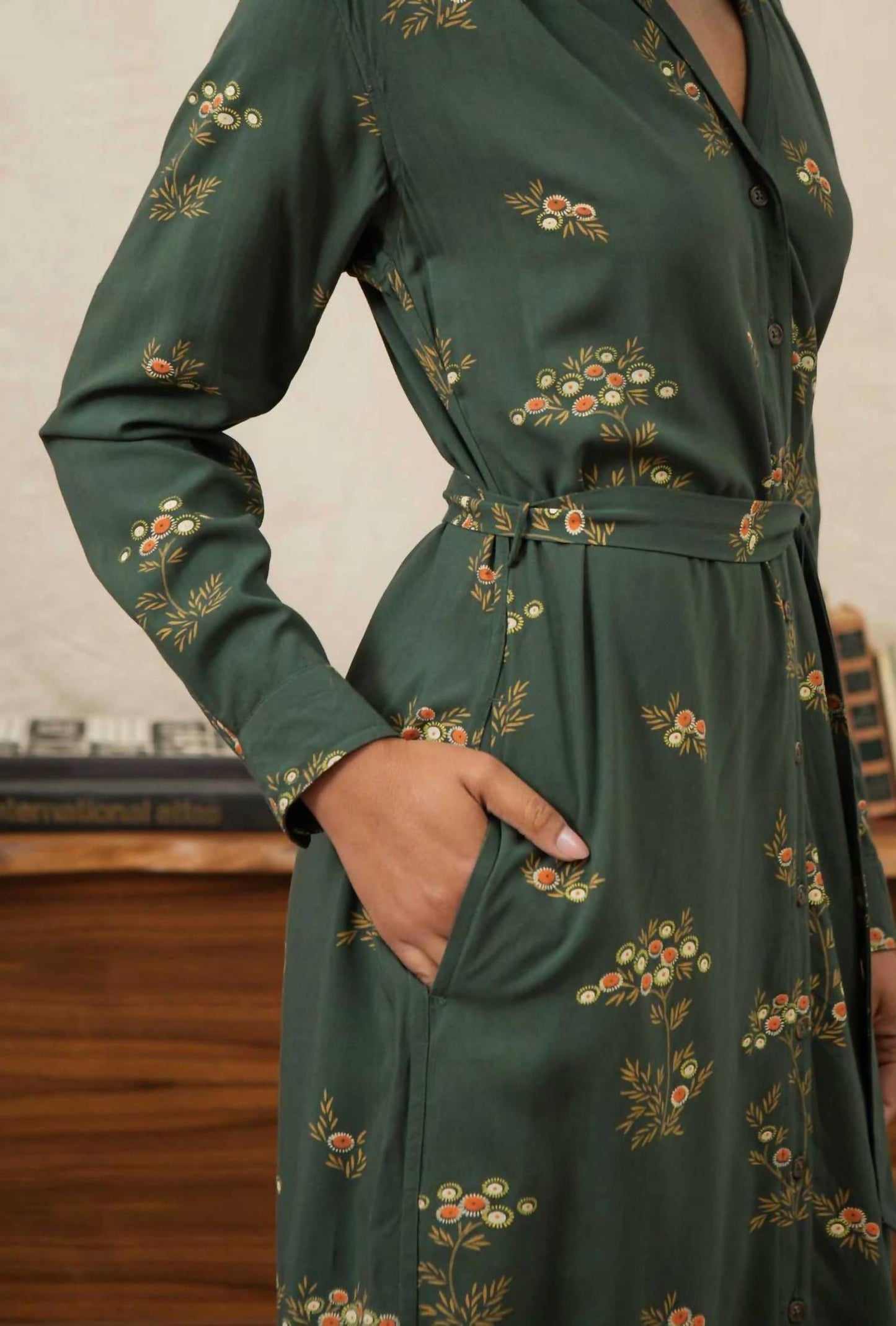 Kleid Emery mit Hemdkragen