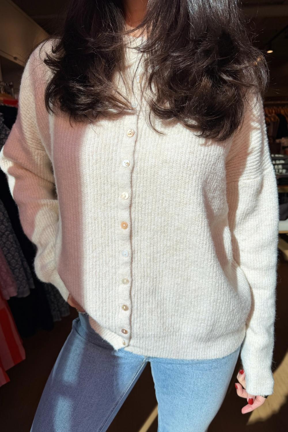 Gerippter Cardigan Miller