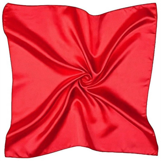 Women's Silky Satin Square Scarf