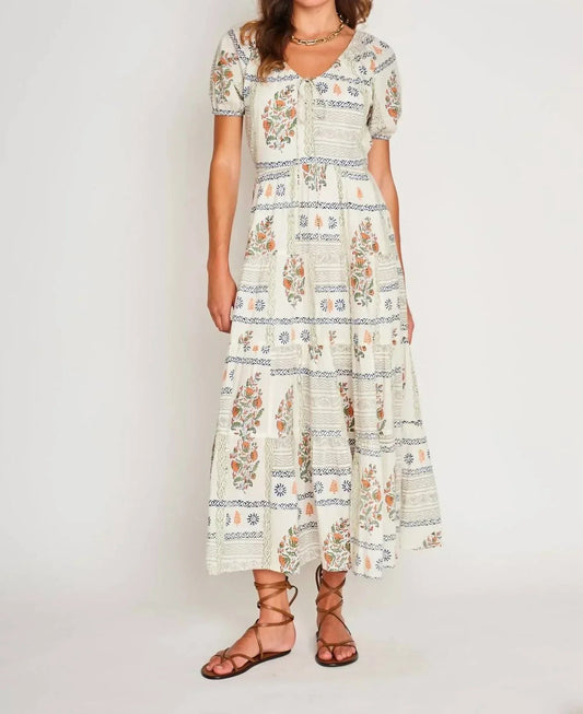 Ayana Desert Tile Maxi Dress