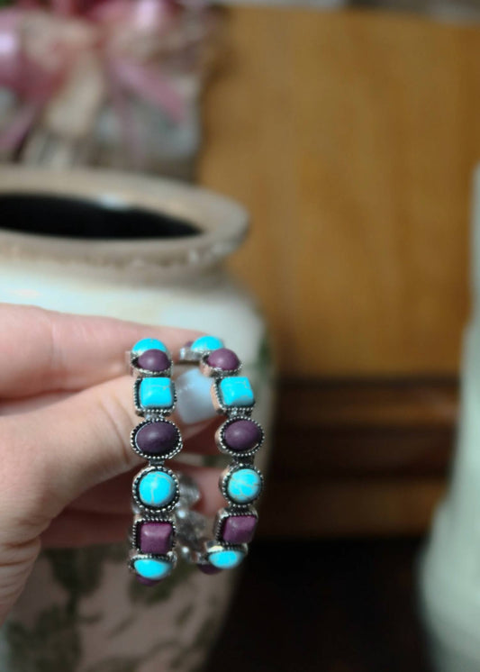 Women's Plummet Hoop Earrings
