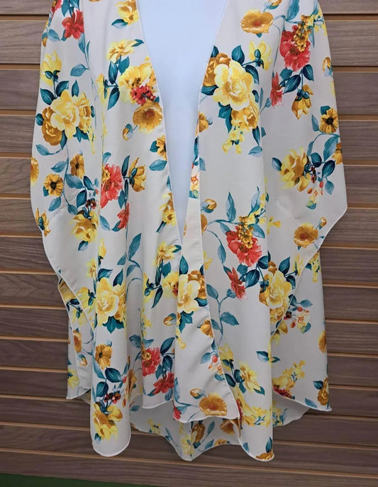 Women's Floral Lightweight Shawl