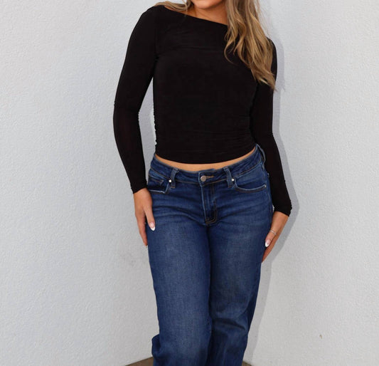 Celeste Open Back Cowl Top