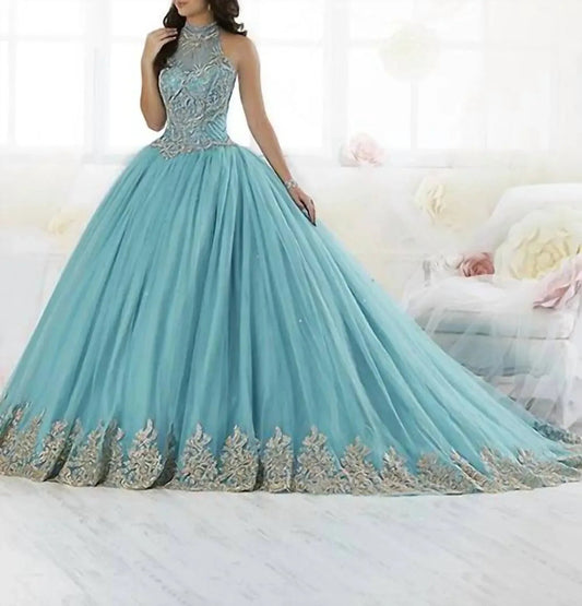 Gerades Tüll-Ballkleid