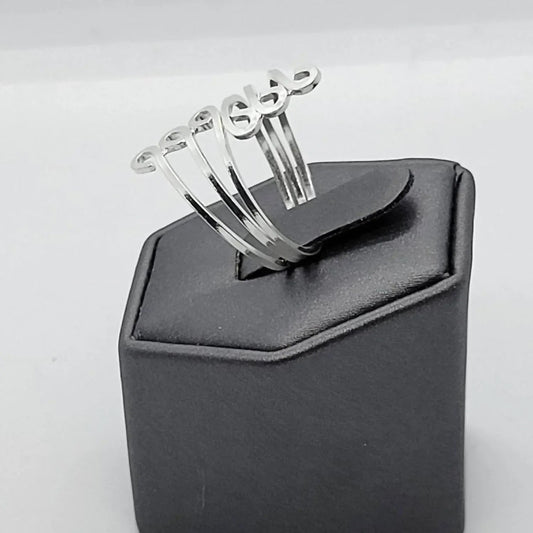 Women's Triple Curls Wrap Ring