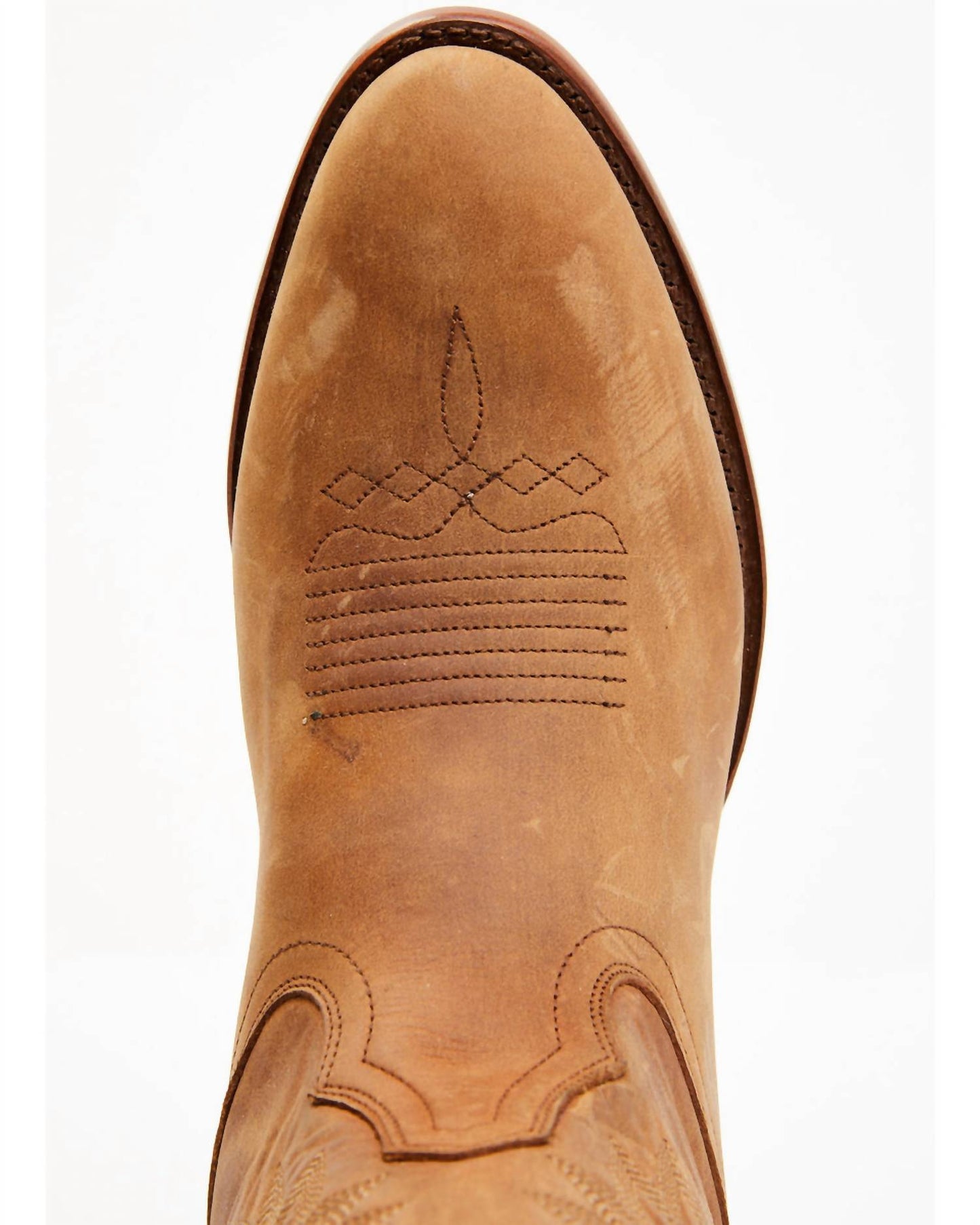 Herren Westernstiefel mit runder Zehenpartie