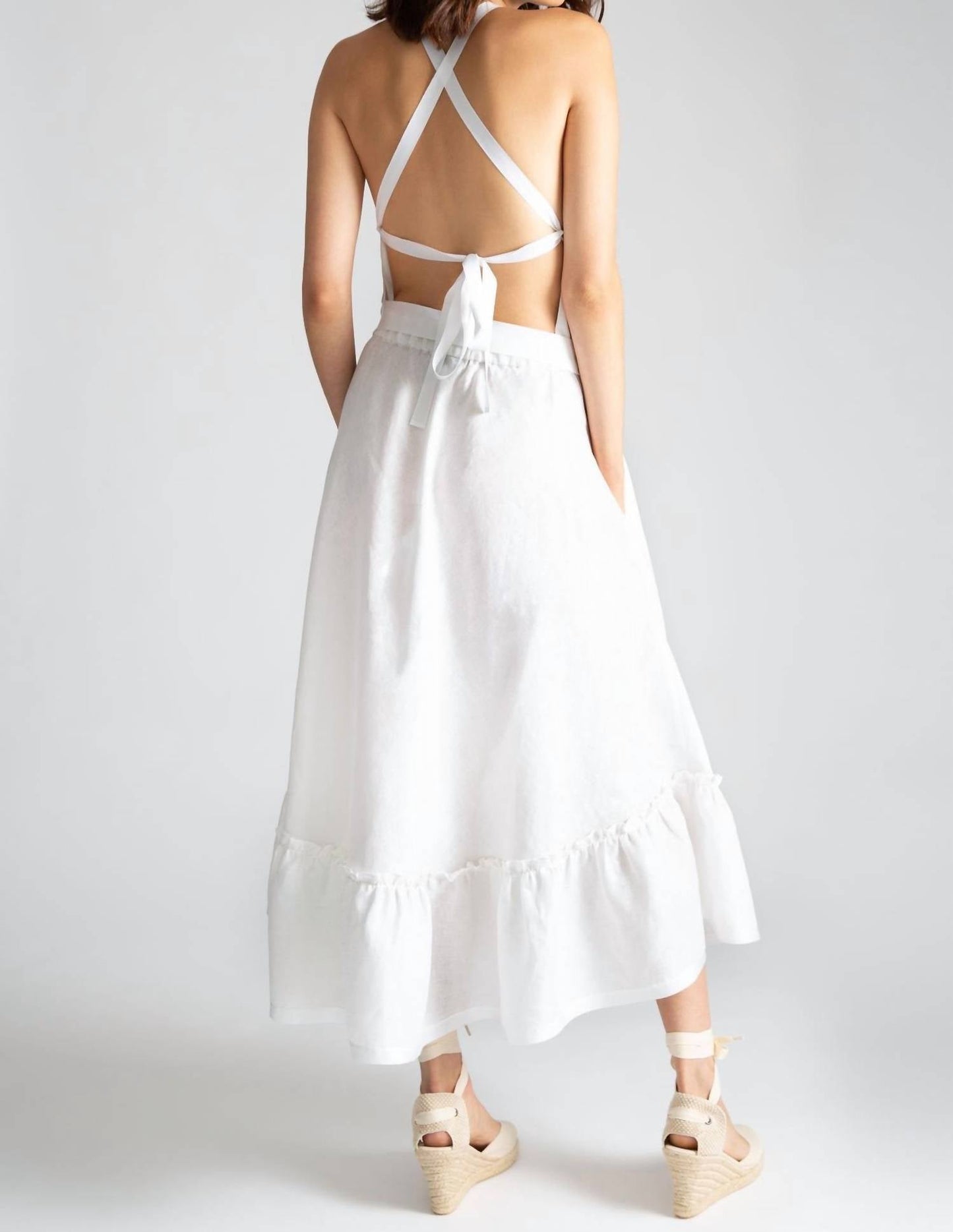 Amanda Open-Back Dress