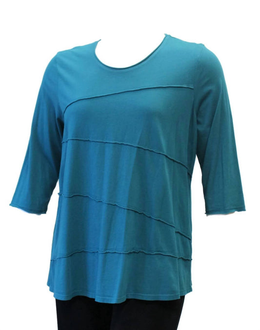 Women's Tucked Cotton Top