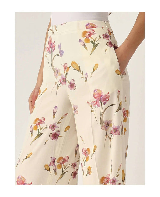 Crêpe de Chine trousers