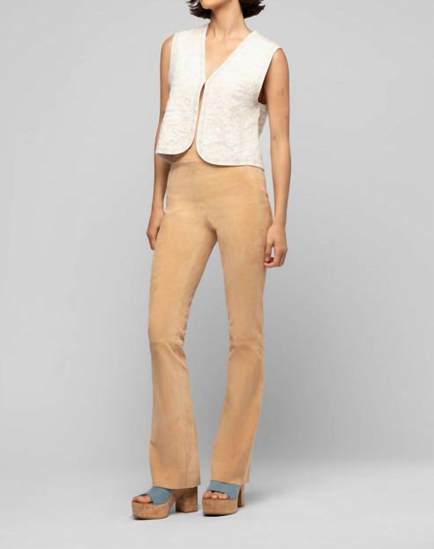 Beyina Flare Suede Pants