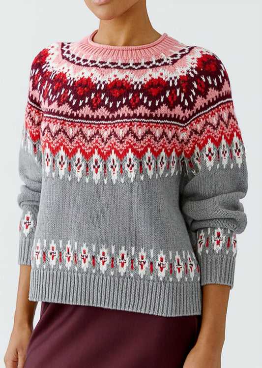 Fair Isle Sweater Top