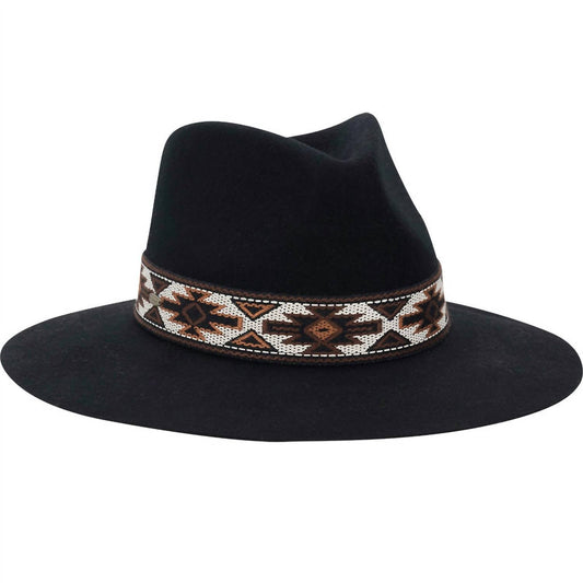 Women's Dona Aztec Band Felt Hat