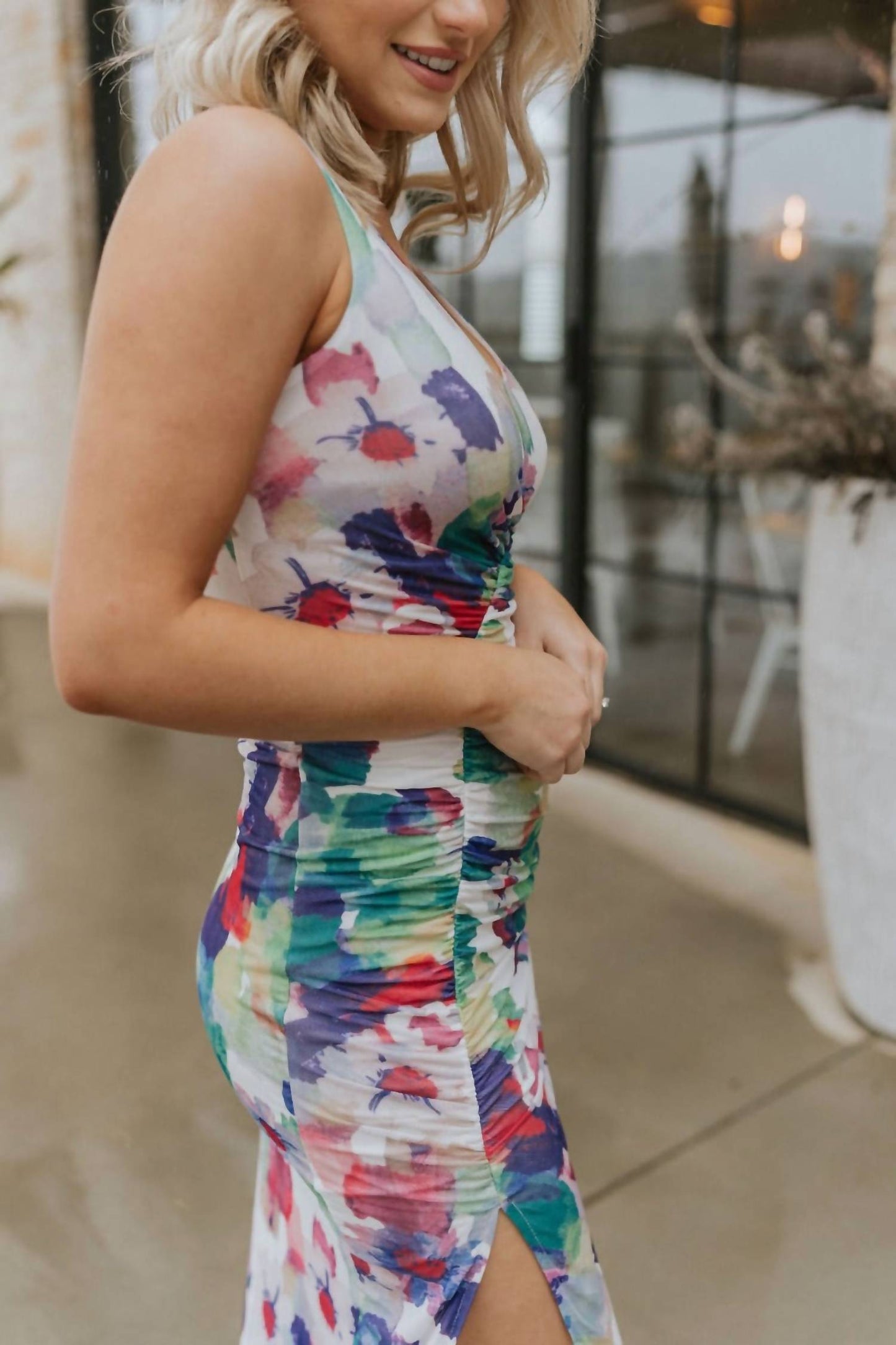 In Bloom Midi Dress