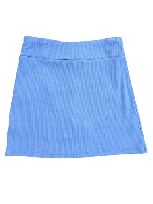 Mädchen-Skort aus Rippen-Viskose