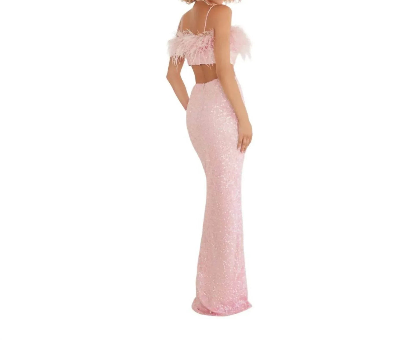 Maxikleid mit Schlitz