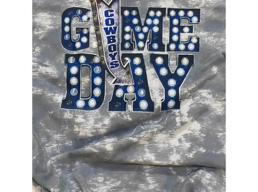 Women's Game Day Cowboys Marque Tee
