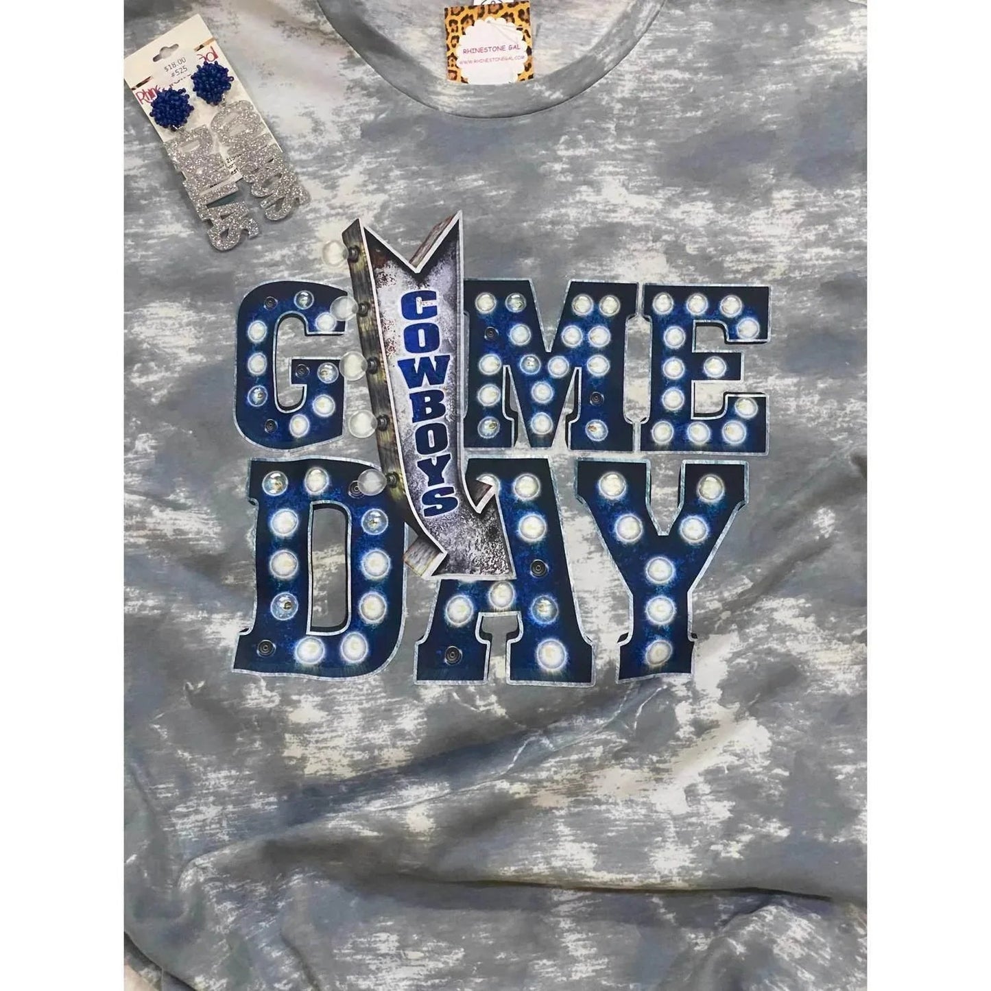 Women's Game Day Cowboys Marque Tee