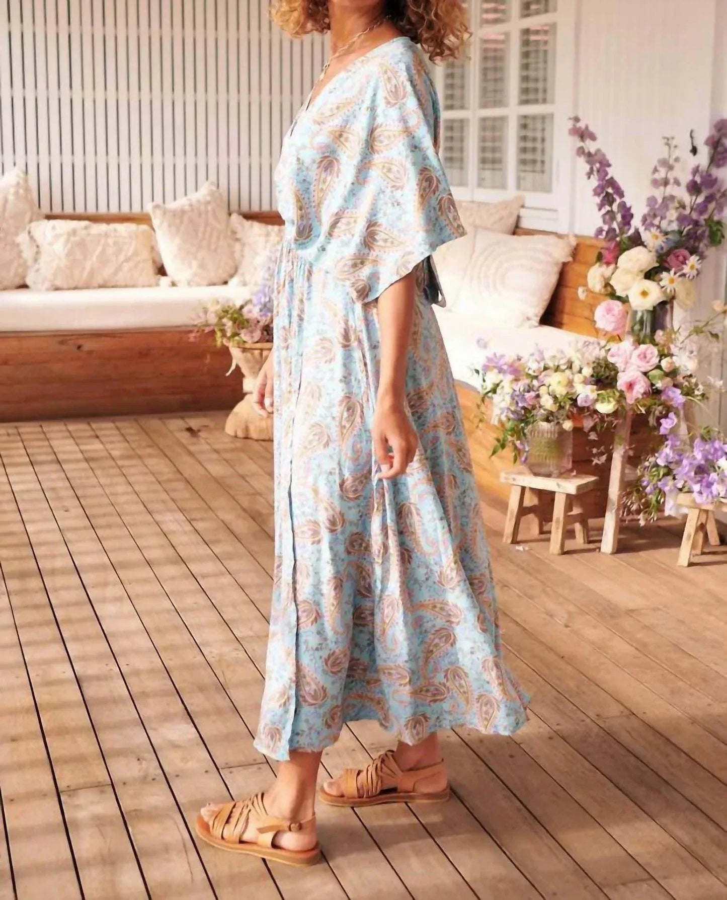 Lailah Print Fields Maxi Dress