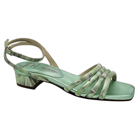 Damen-Bardana-Sandalette mit niedrigem Absatz