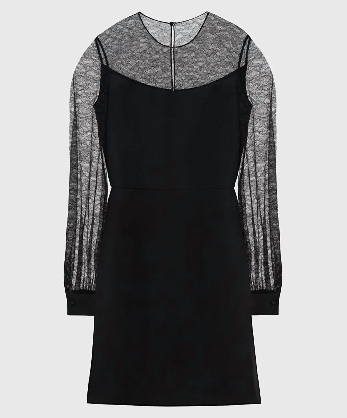 Kleid mit Spitzeinsatz