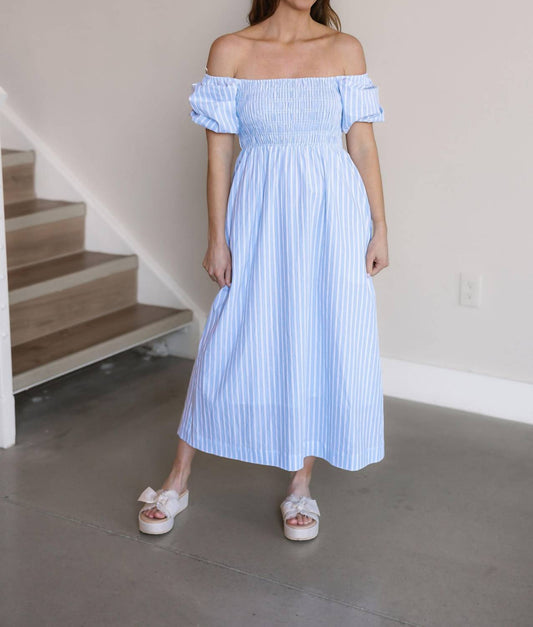 Hailey schulterfreies Kleid