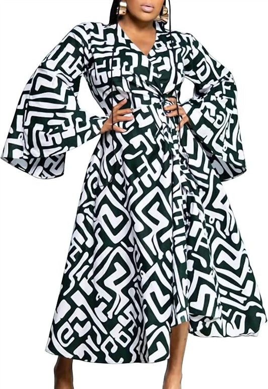 Wrap Maxi Dress
