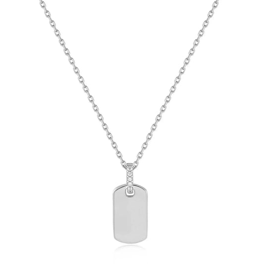 Women's Glam Tag Pendant Necklaces