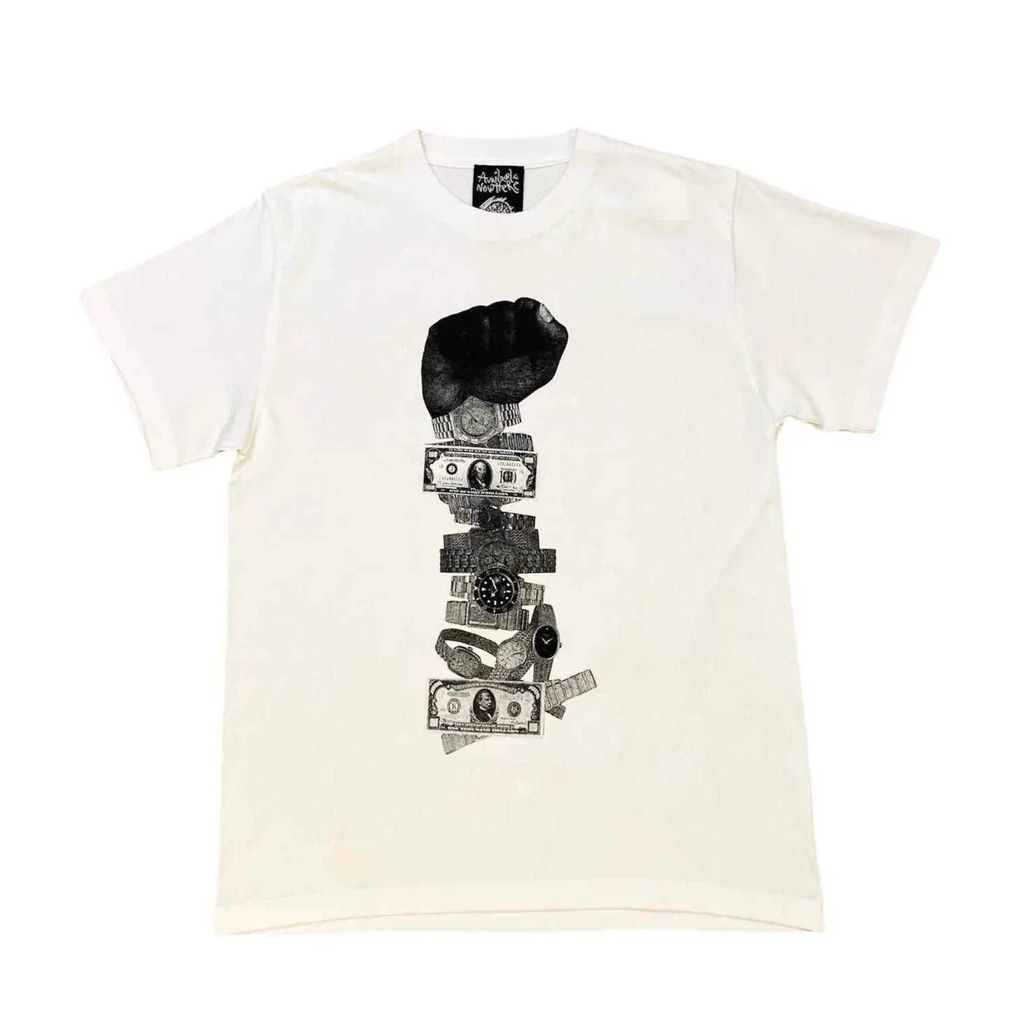Men's Money Power Collage T-shirt