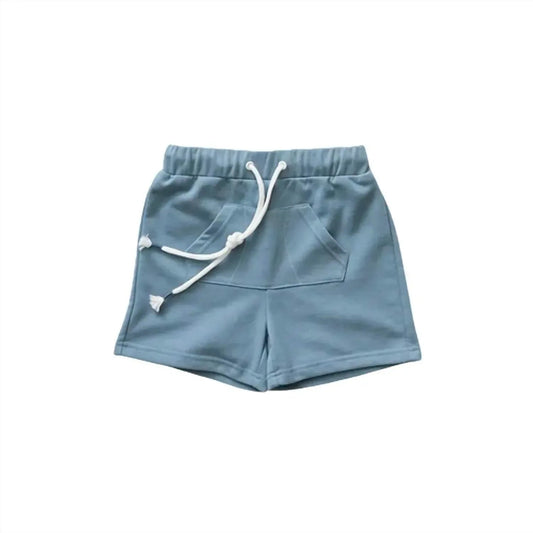 Boys Embroidered Beach Shorts