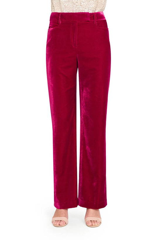 Bird Eye Crushed Velvet Pant