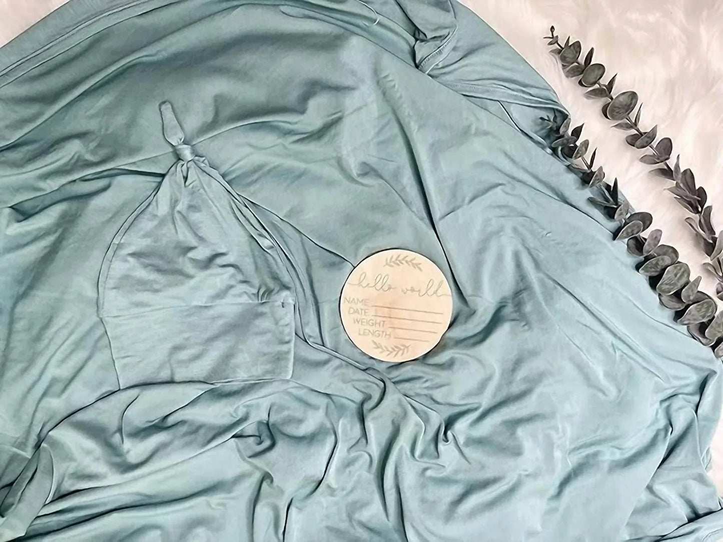 Robe And Swaddle Set 5-piece