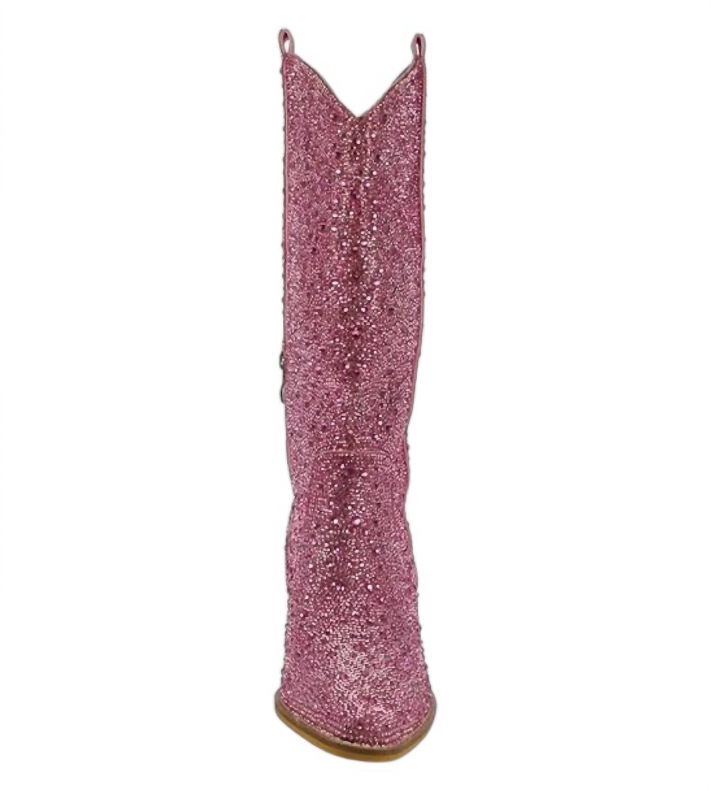Damen Alice Strass Stiefel Wadenhoch