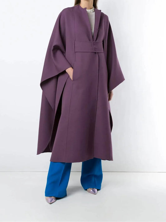 Draped Mid-length Cape