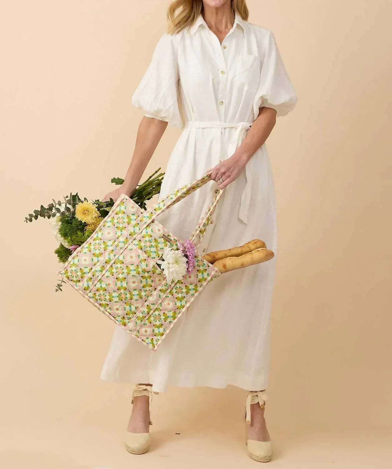 On The Road Quilted Tote