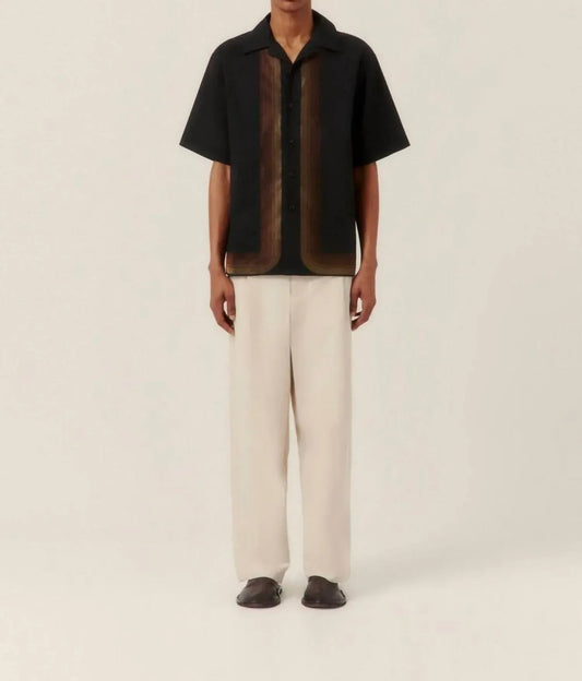 Sun Waves Camp Collar Hemd