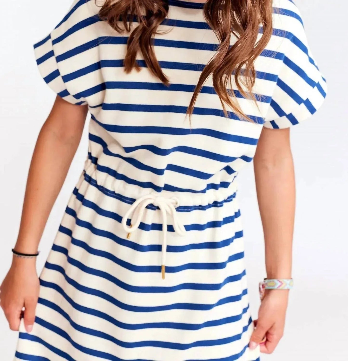 Kids Lumi Gestreiftes Kleid