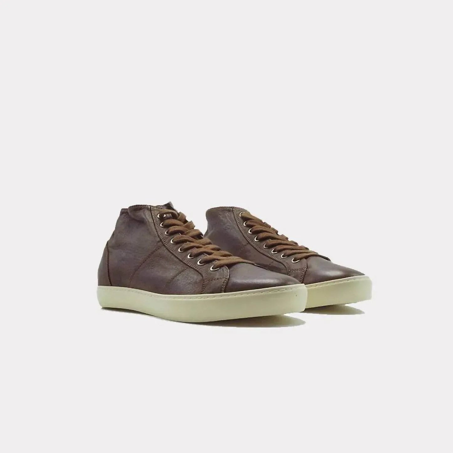 Men's Bello Mid Nappa Bianca Sneaker