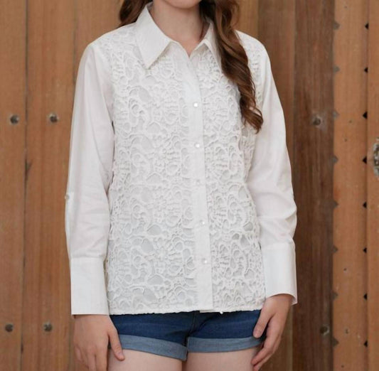 Francesca Lace Blouse
