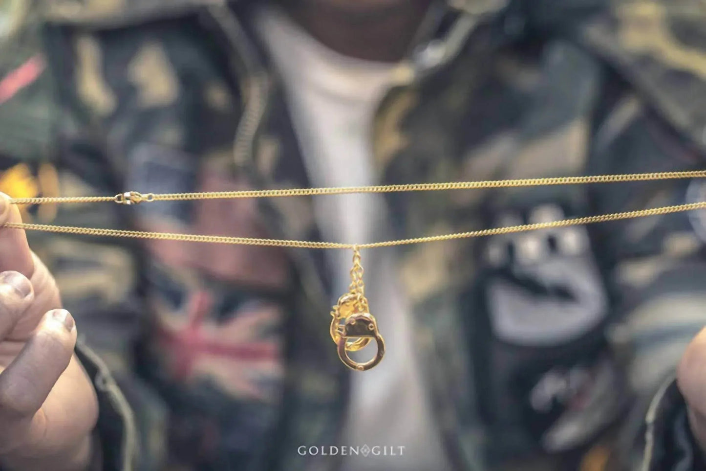 Men's Cuffs Chain Necklace