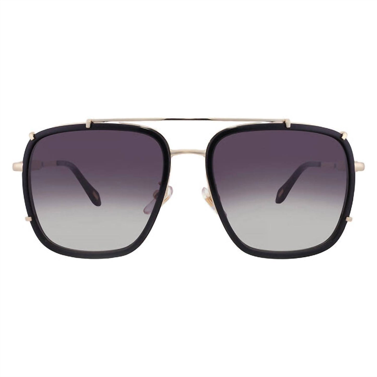 Unisex Sonnenbrille mit Farbverlauf im Navigator-Stil
